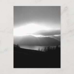 Postal Luz de invierno: Derwentwater