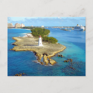 Postal Luz de la isla del paraíso