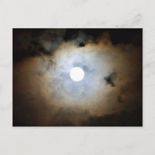 Postal Luz de la luna en Mayfair. Nubes y luces de la nat