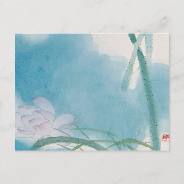 Postal Luz de la mañana (Anverso)