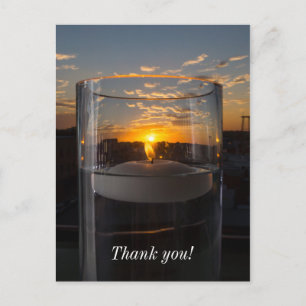 Postal Luz de las velas