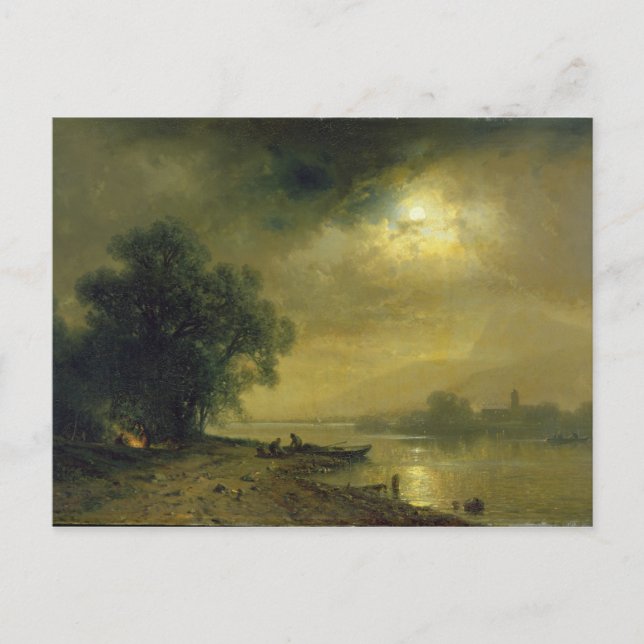 Postal Luz de luna (Anverso)