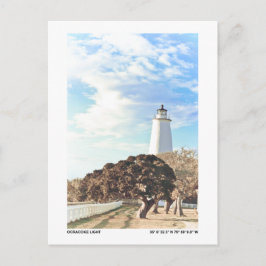 Postal Luz de Ocracoke.