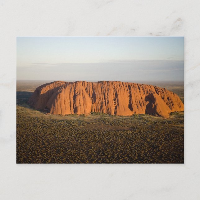 Postal Luz de tarde en Uluru / Ayers Rock, (Anverso)