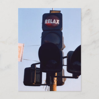 Postal Luz de tránsito india