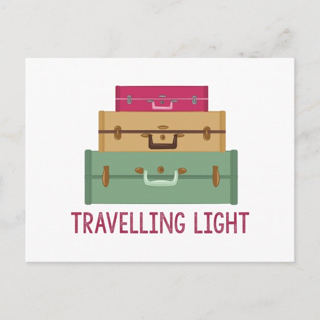 Postal Luz de viaje (Anverso)