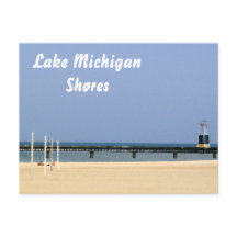 Luz del lago Michigan