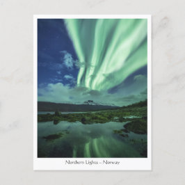 Postal Luz del Norte Noruega