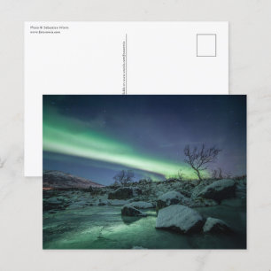 Postal Luz del Norte Noruega