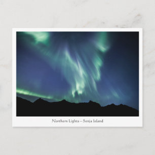 Postal Luz del Norte Noruega