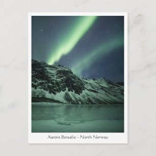 Postal Luz del Norte Noruega