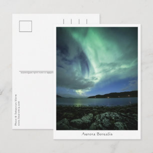 Postal Luz del Norte Noruega