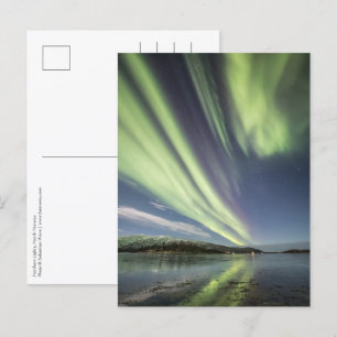 Postal Luz del Norte Noruega