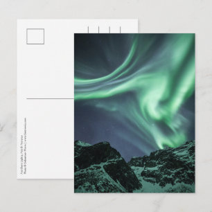 Postal Luz del Norte Noruega