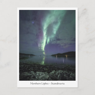 Postal Luz del Norte Noruega