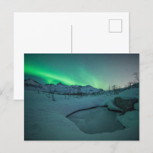 Postal Luz del Norte Noruega