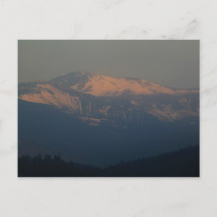 Postal Luz matutina del Monte Washington