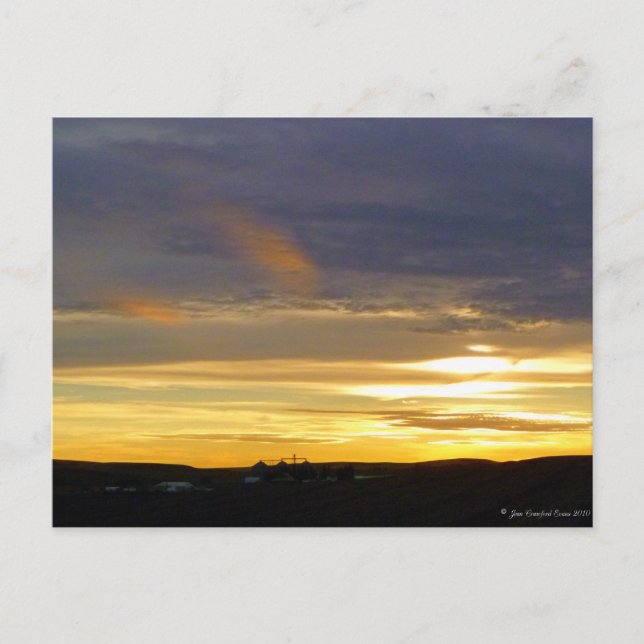 Postal Luz nocturna (Anverso)