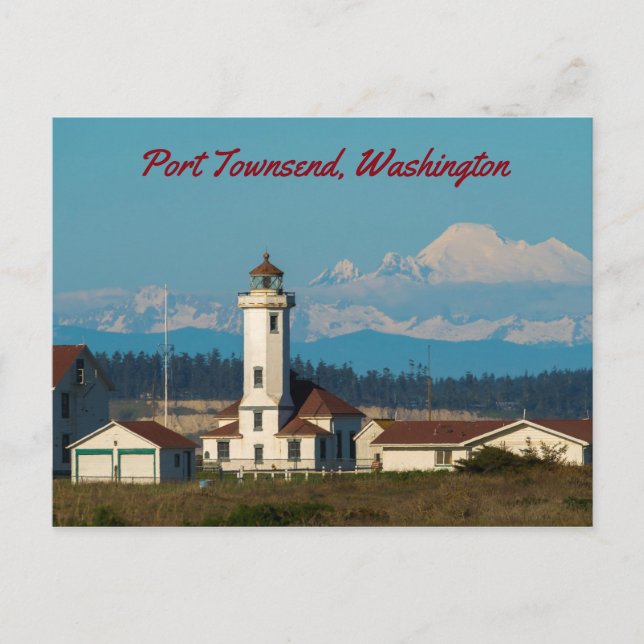 Postal Luz Point Wilson - Port Townsend, Washington (Anverso)