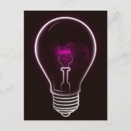 Postal Luz púrpura