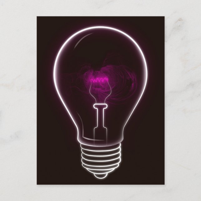 Postal Luz púrpura (Anverso)