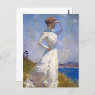 Postal Luz solar por Frank Weston Benson