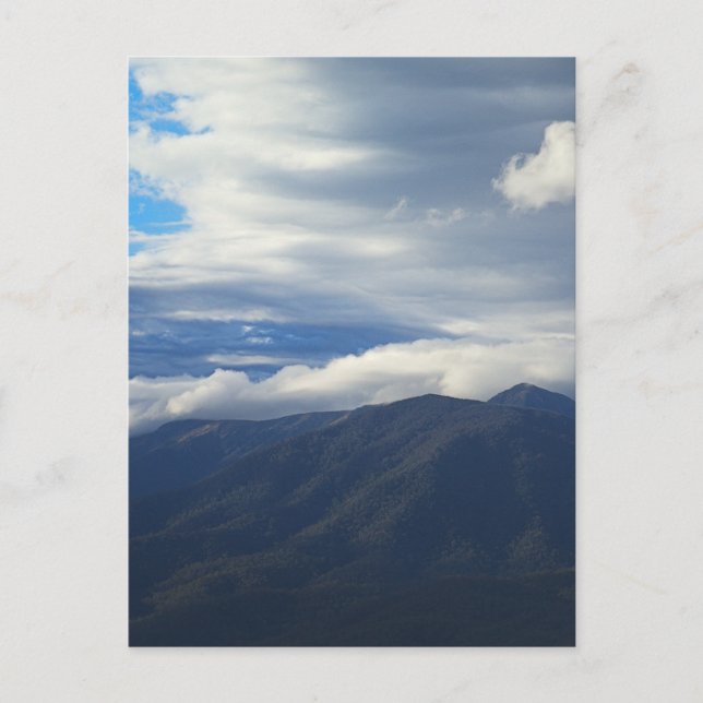 Postal Luz suave sobre el Monte Bogong (Anverso)