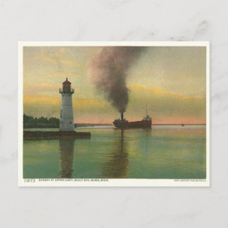 Postal Luz superior vintage (faro)