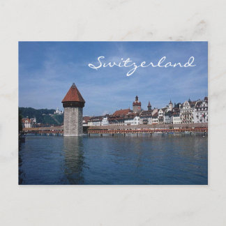 Postal Luzern, Suiza-Postcard