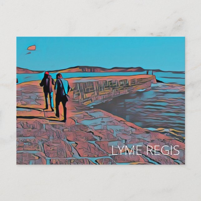Postal Lyme Regis (Anverso)