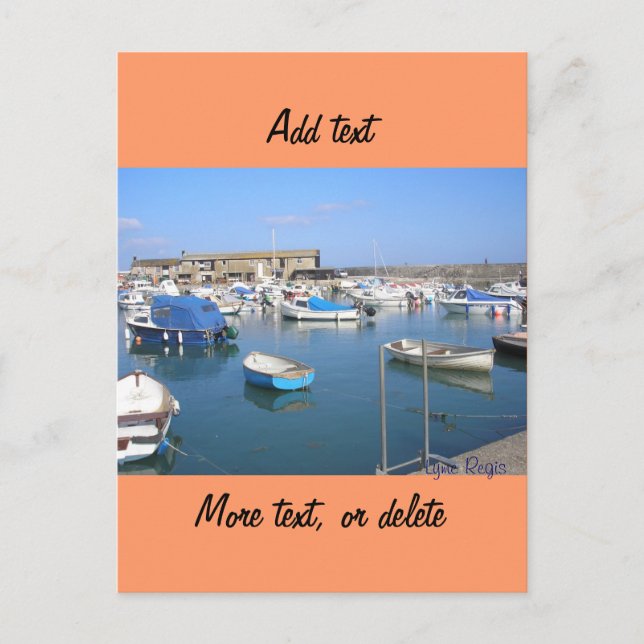 Postal Lyme Regis, Dorset (Anverso)