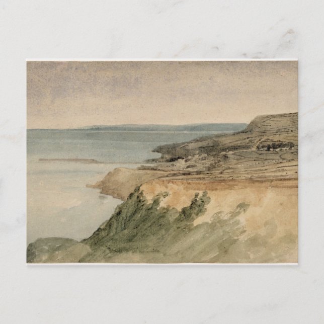 Postal Lyme Regis, Dorset, c.1797 (con lápiz sobre el tex (Anverso)