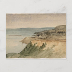 Postal Lyme Regis, Dorset, c.1797 (con lápiz sobre el tex