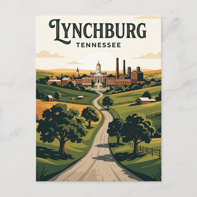 Postal Lynchburg EE. UU. (Anverso)