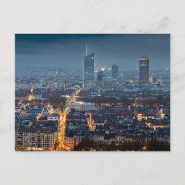 Postal Lyon de nuit