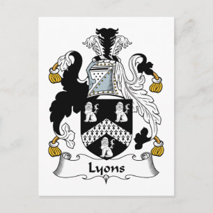 Postal Lyon Family Crest