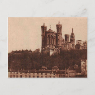 Postal Lyon France Postcard (1905) Basílica de Fourviere