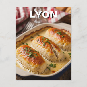 Postal Lyon France Quenelles