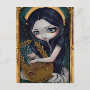 Postal "Lyre Angel"