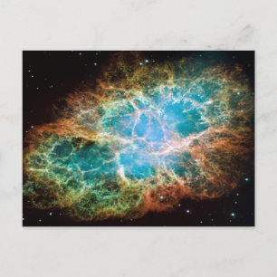 Postal M1-Nebulosa de cangrejo a idea de regalo de cienci