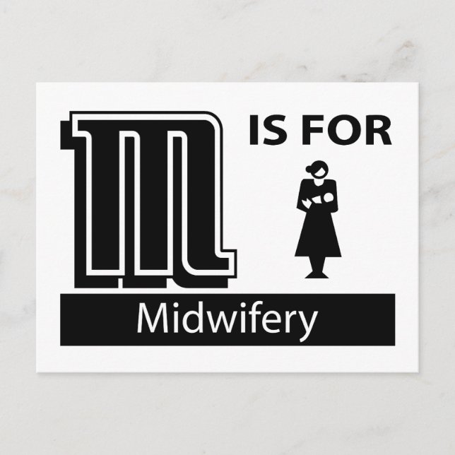 Postal M Es Para Midwifery (Anverso)
