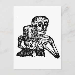 Postal M. Manilla. Ilustracion periódico c. Años 1800