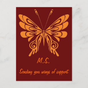 Postal M.S. Mariposa