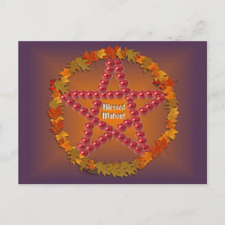 Postal Mabon Pentacle
