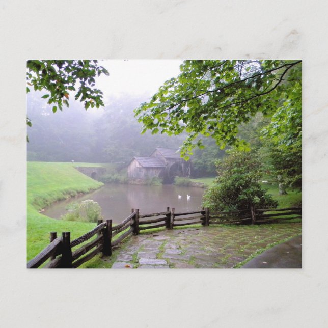 Postal Mabry Mill, Blueridge Parkway, VA (Anverso)