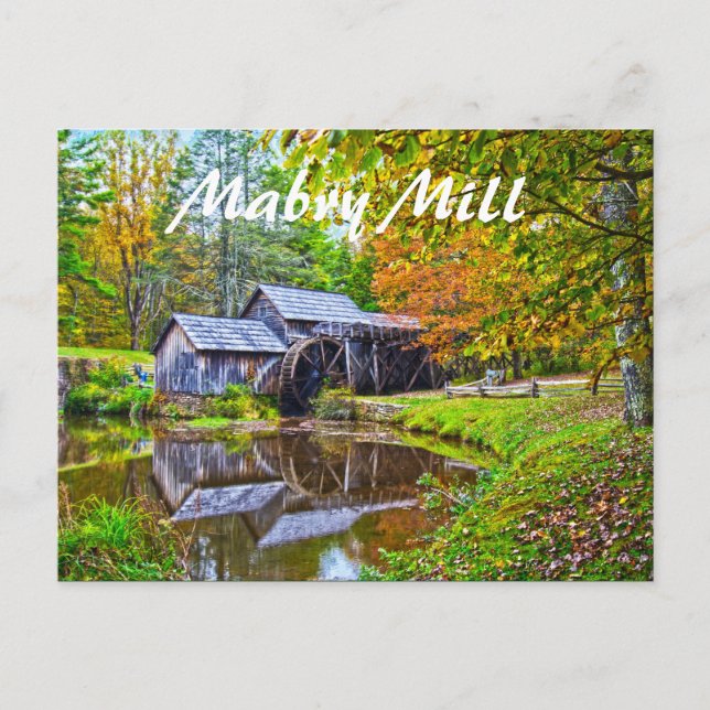 Postal mabry mill virginia (Anverso)