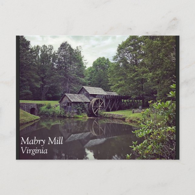 Postal Mabry Mill, Virginia (Anverso)