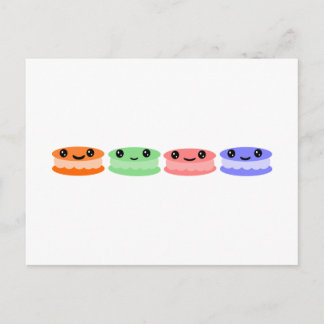 Postal macaron Joy