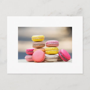 Postal Macaron Postcard