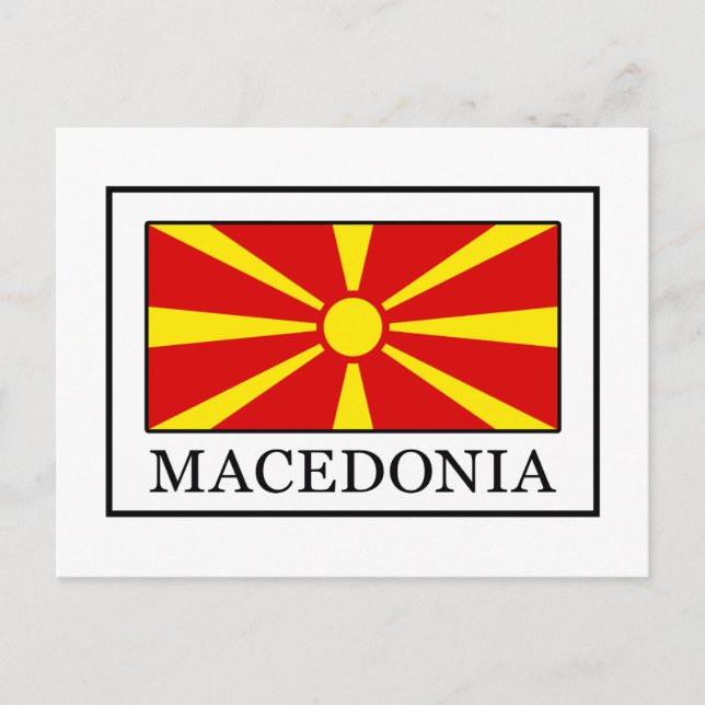 Postal Macedonia (Anverso)